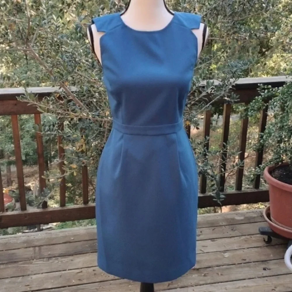 J. Crew Blue Dress
